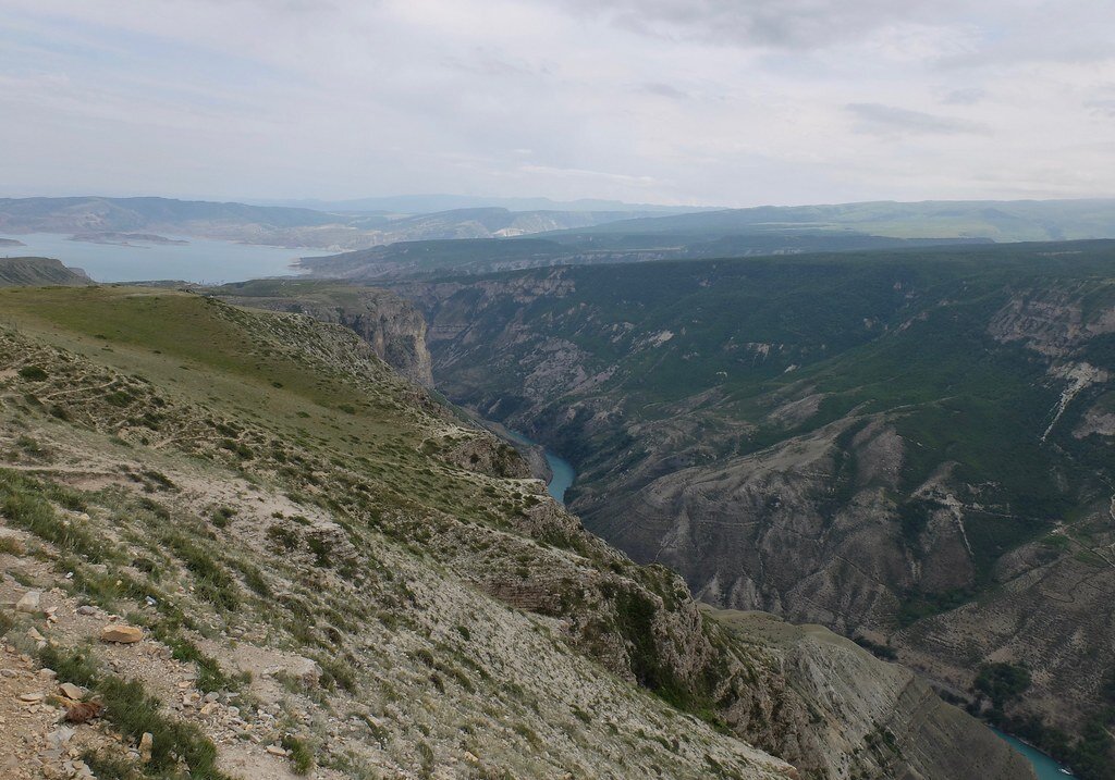 Сулакский каньон форель