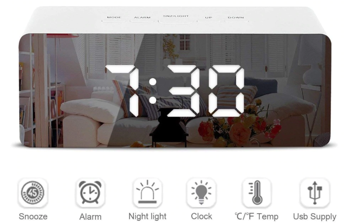 Светодиодный Будильник