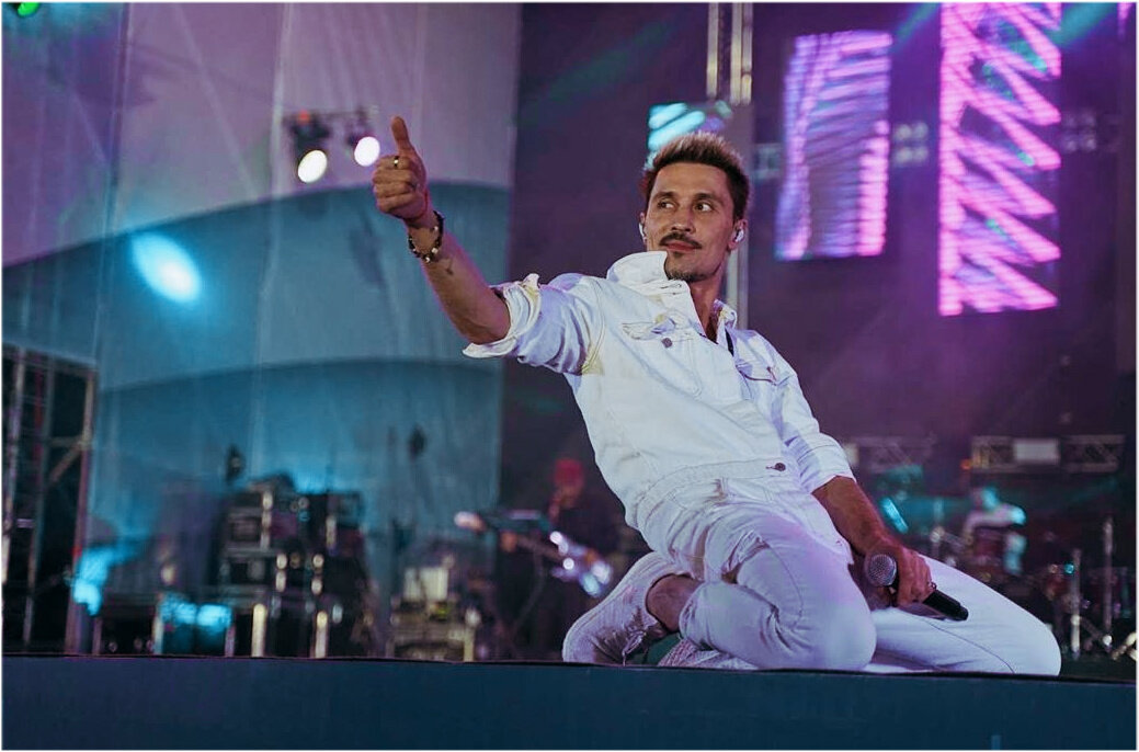 Дима Билан, скандал, актёр, выступление на дне города.