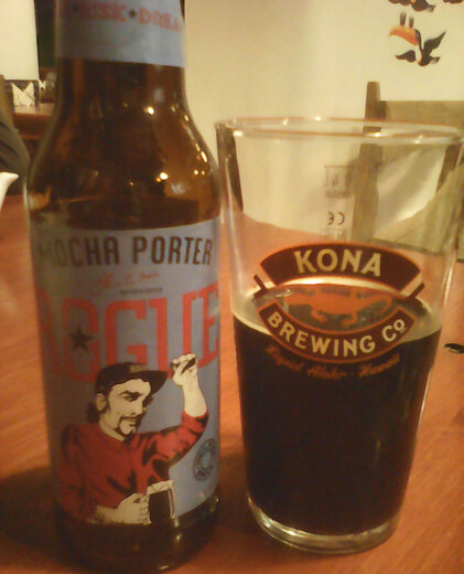Mocha Porter в стакане. Фото автора