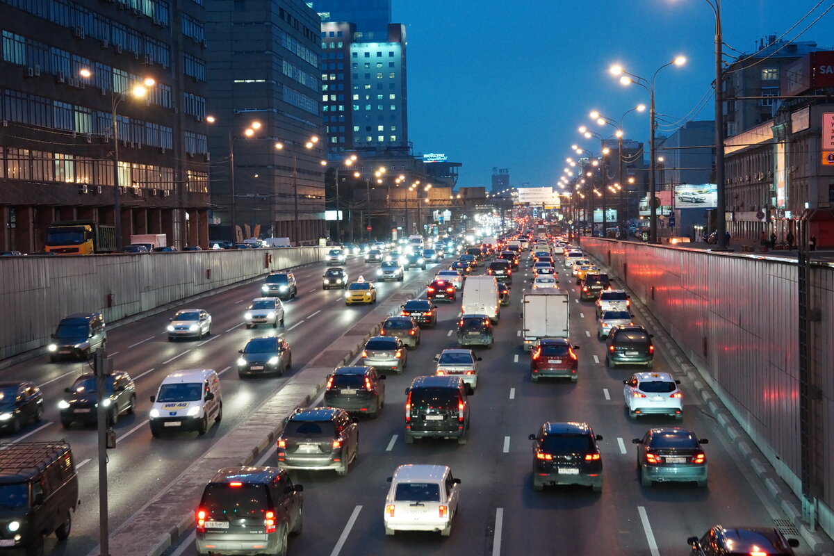 москва без автомобилей