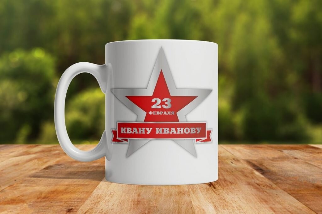 Именная кружка «23 Февраля»