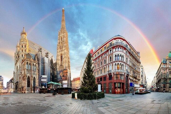 Портрет города  Вена. Австрия