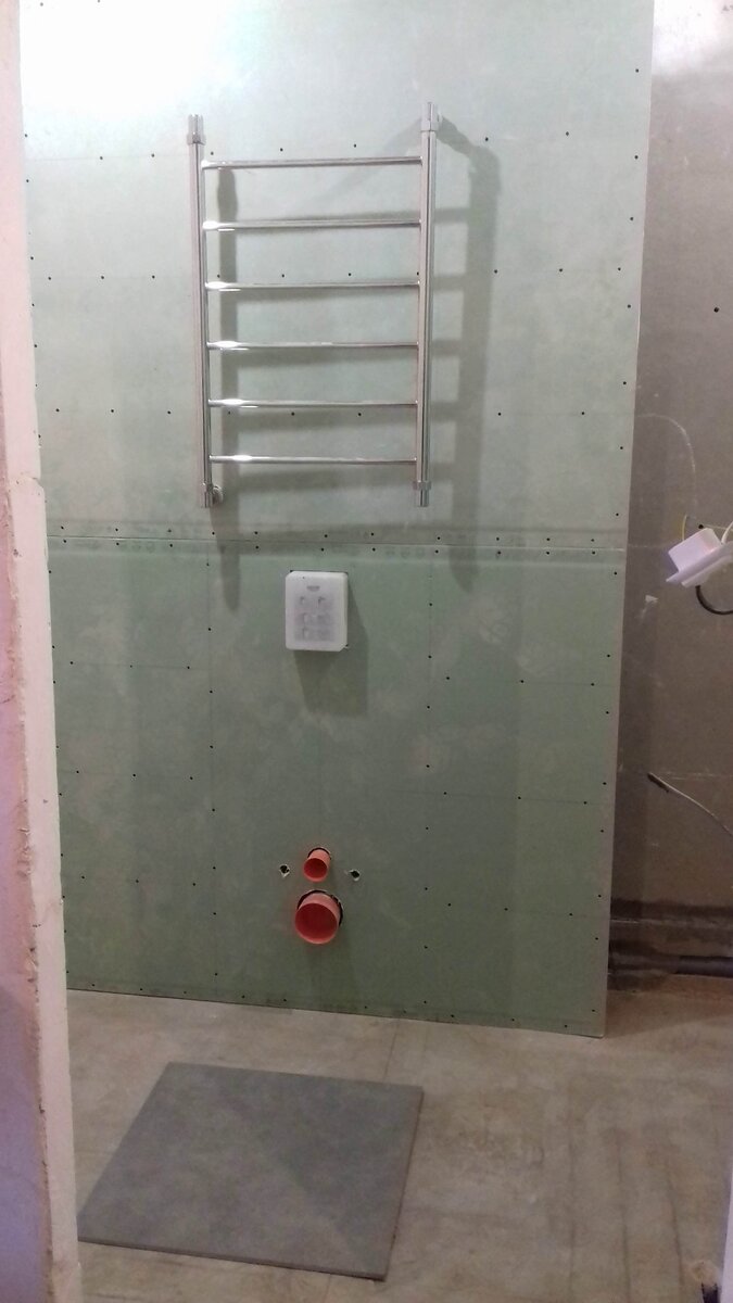 Влагостойкий гипсокартон в санузле