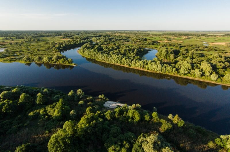 Река Припять - описание достопримечательности Беларуси (Белоруссии)