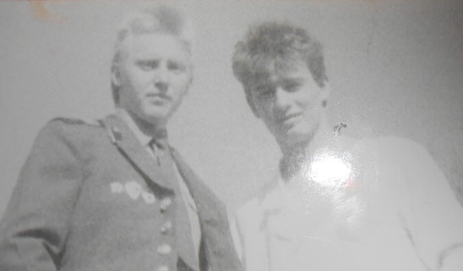 Сергей справа.  в белом халате. 