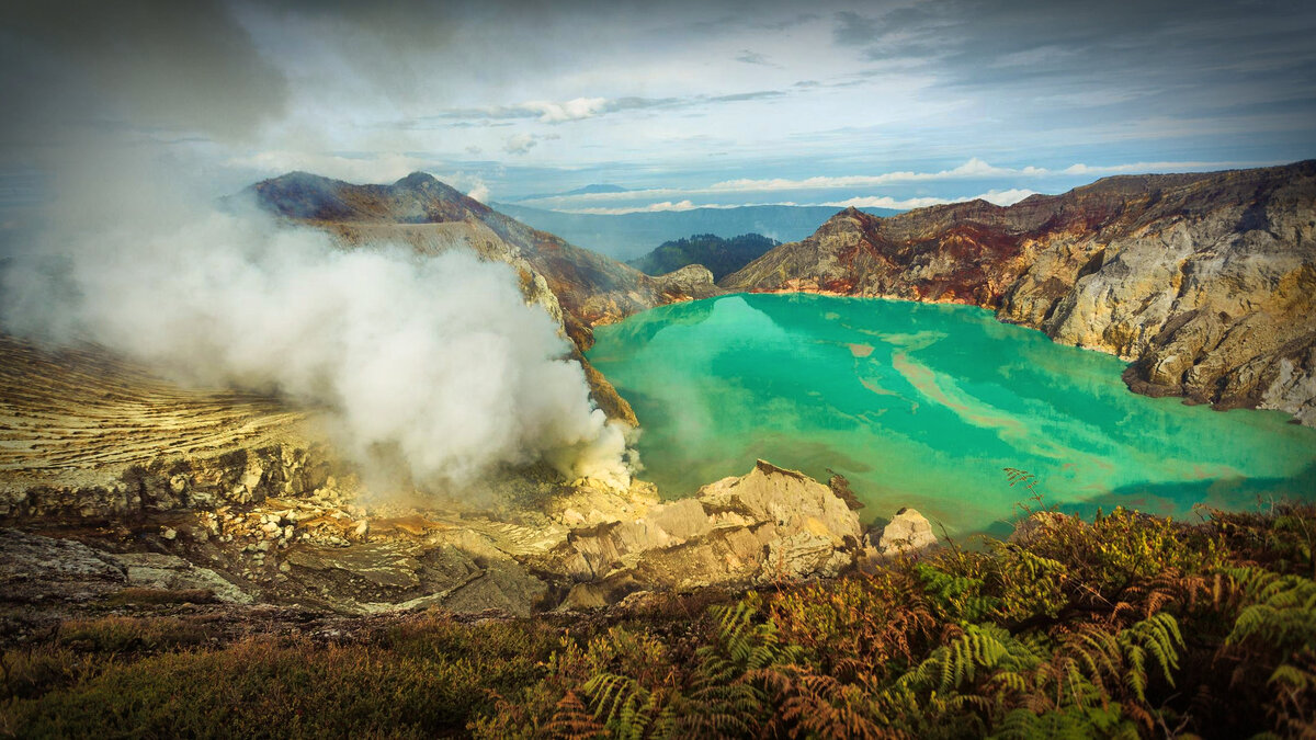 Озеро Кавах Иджен 