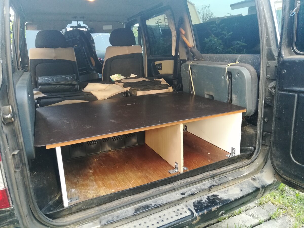 уаз патриот спальная полка в багажник