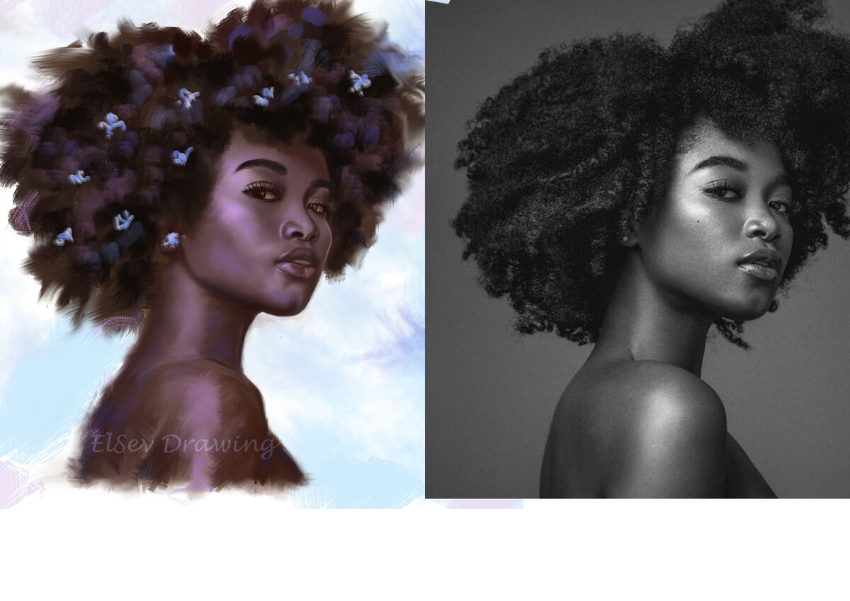 Рисунок мой ElSev Drawing/ Фото с просторов интернета