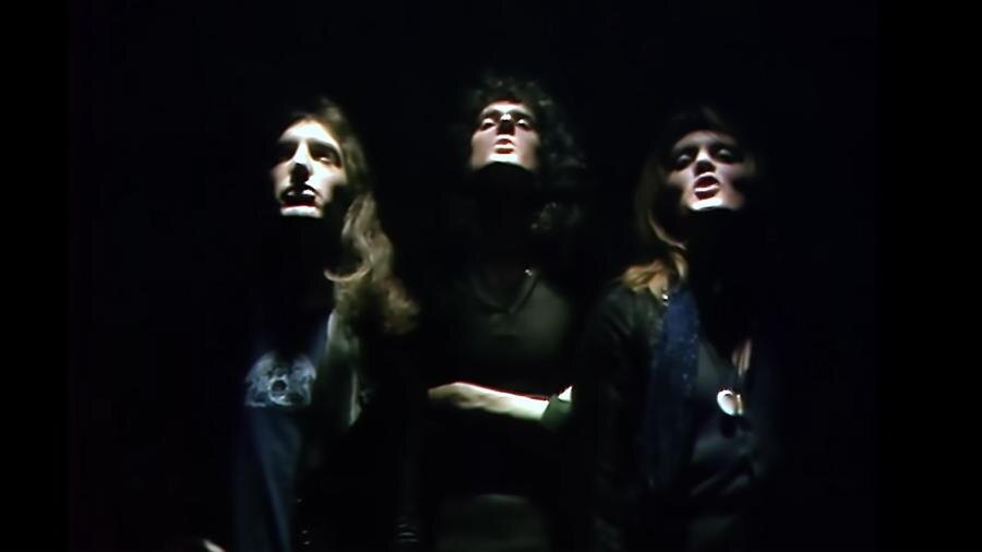 Запись клипа группы Queen (Фото взято из Яндекс.Картинки)