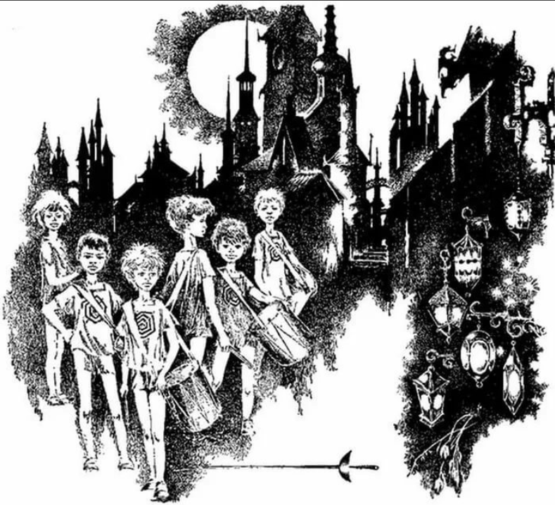 Евгения Стерлигова, иллюстрация к произведениям Владислава Крапивина