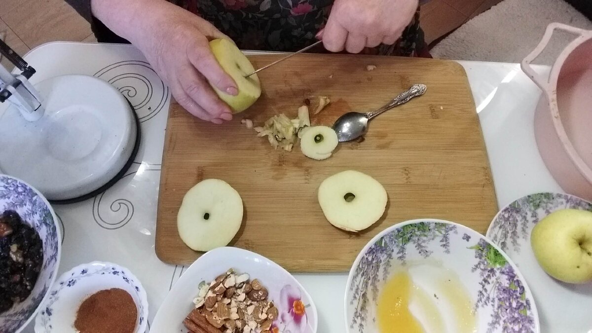готовлю яблоки