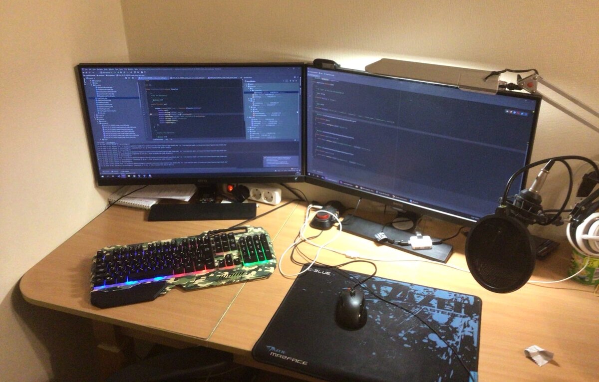 Моё рабочее место дома