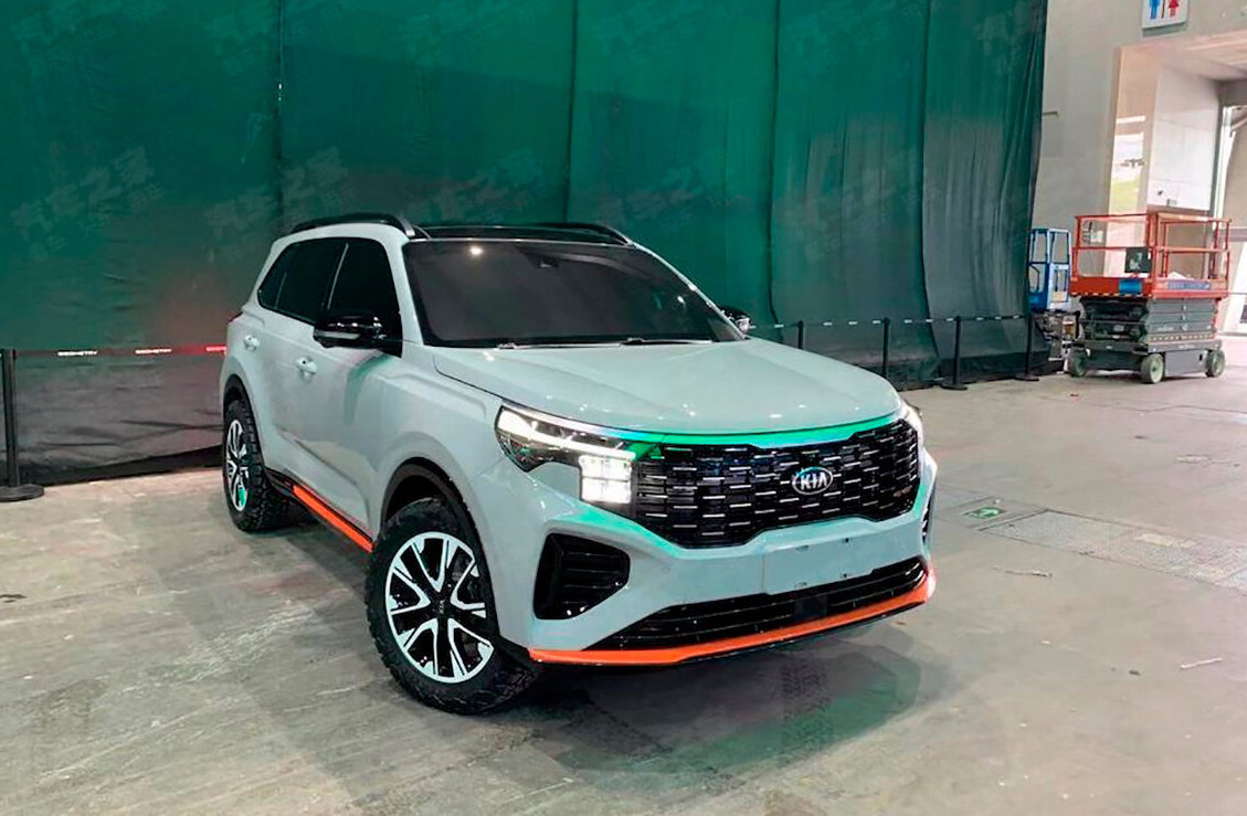 Новый Kia Sportage без камуфляжа(фото с портала autohome.com.cn)