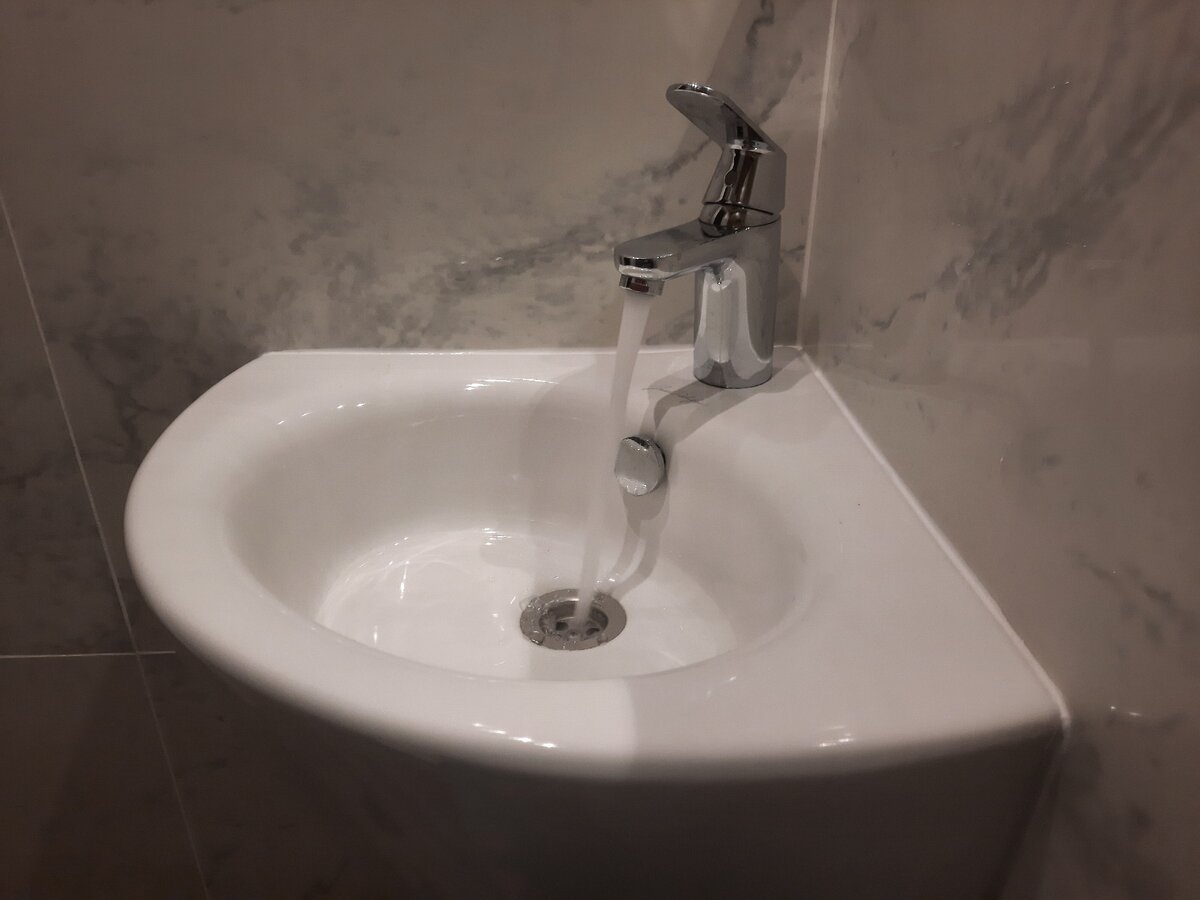 Максимальный напор. Фото автора.