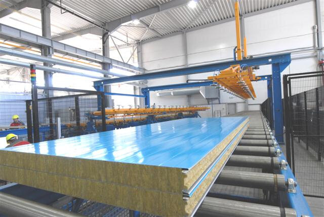 Производство сэндвич-панелей