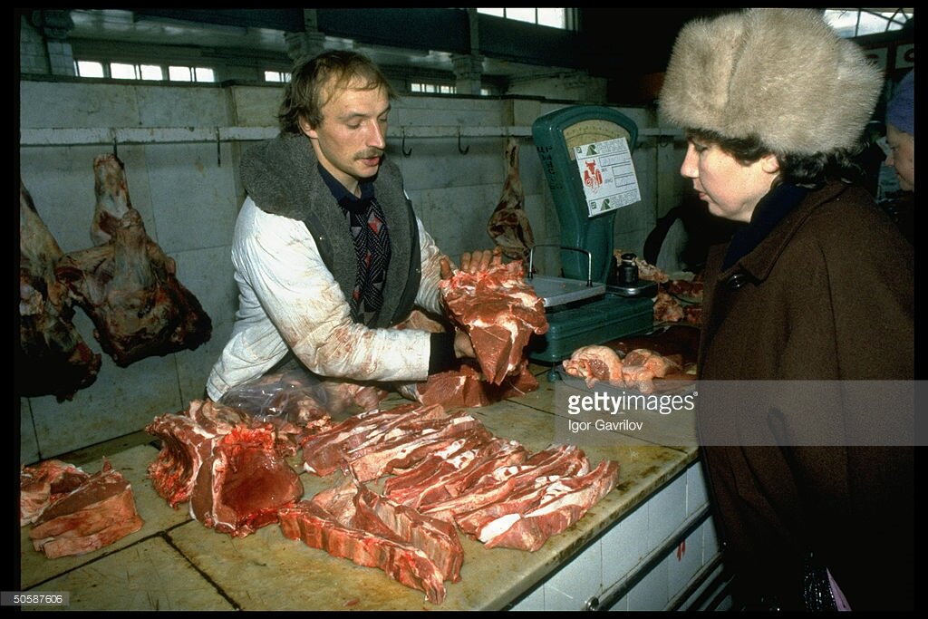 Говядина в ссср. Советские мясные прилавки. Мясо в советских магазинах.