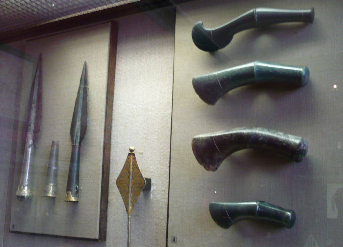 А так он выглядит в экспозиции ГИМ