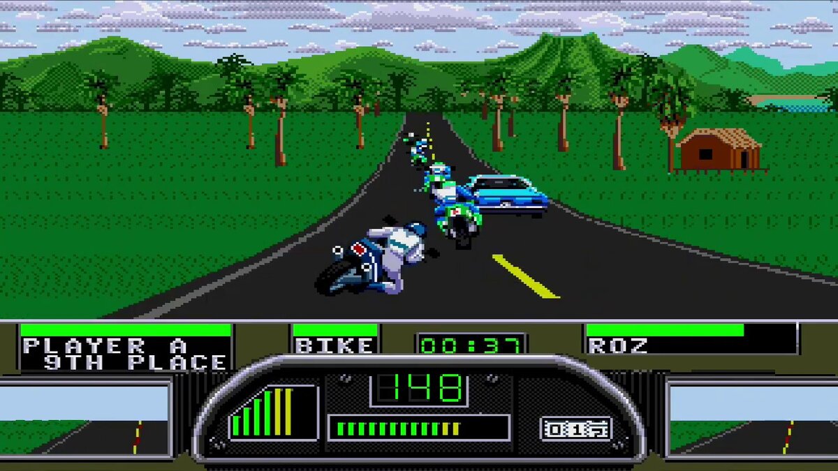 Road Rash - аркадные мотогонки с боями - от заездов по всему миру до войн  банд. | Неоновый Герой | Дзен