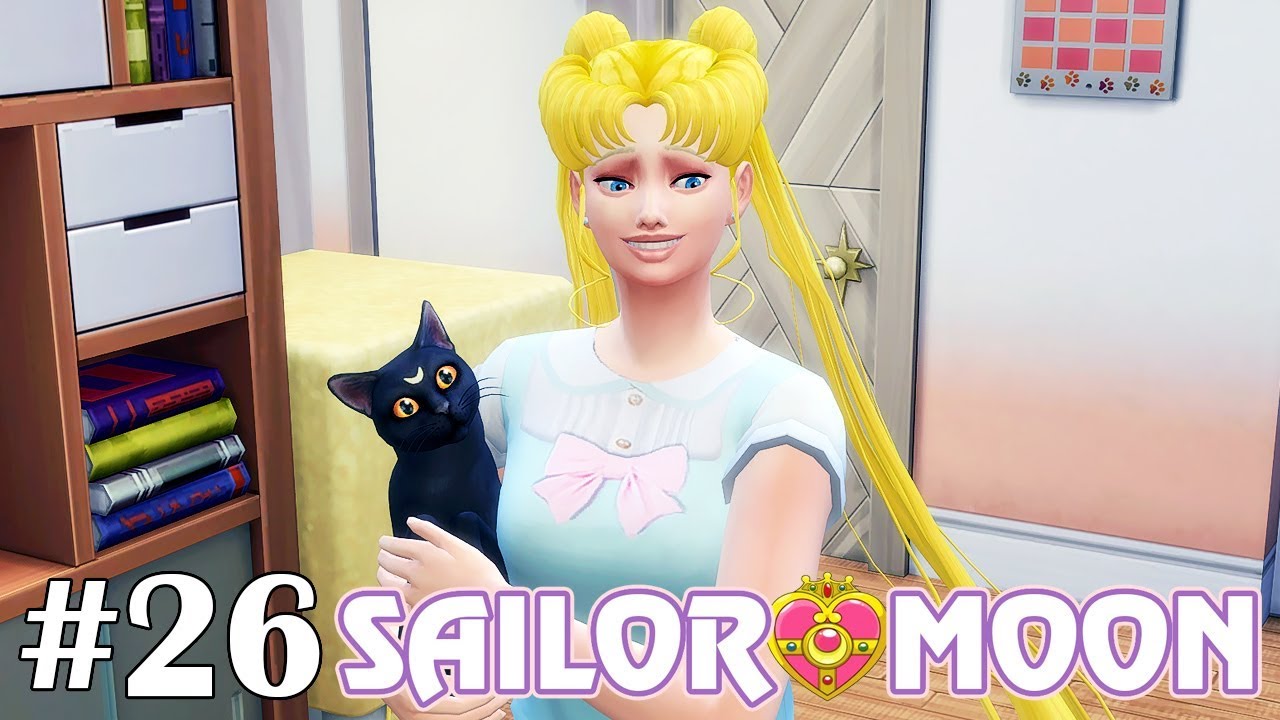 Снова дома! - The Sims 4 - Sailor Moon #26