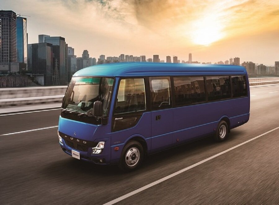 Mitsubishi Fuso запустила обновленную версию автобуса Rosa