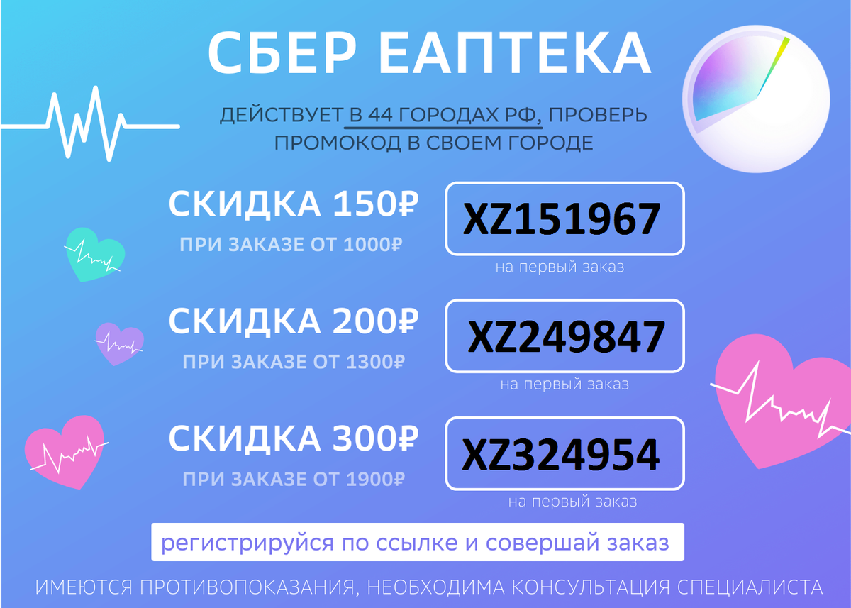 промокод еаптека ноябрь 2021