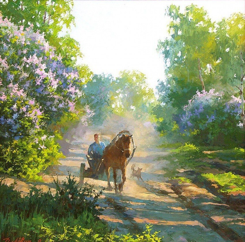 Художник Дмитрий Лёвин.