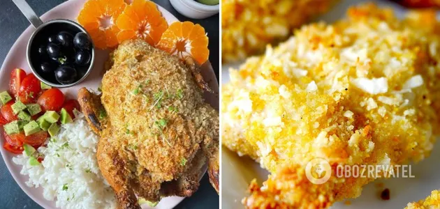 Рецепт запеченной сочной курицы в маринаде