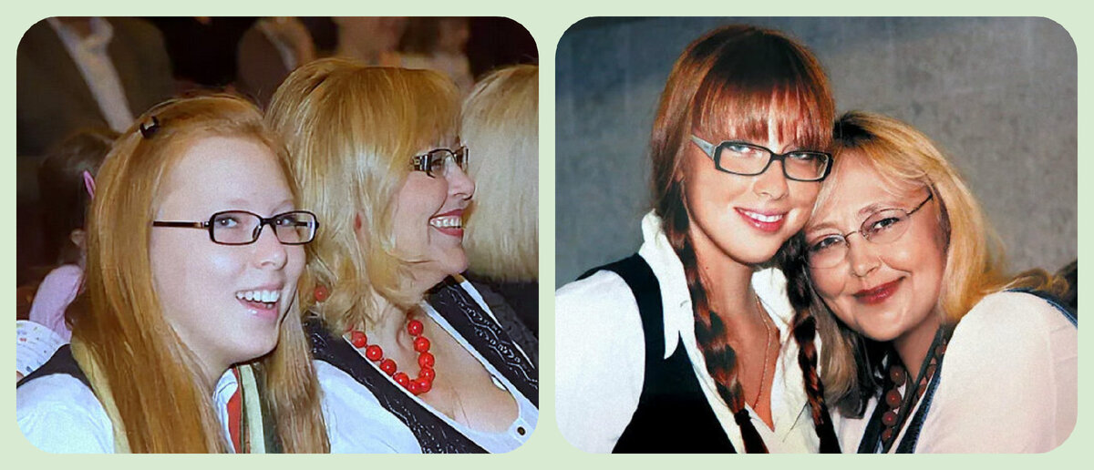 с дочкой Анной