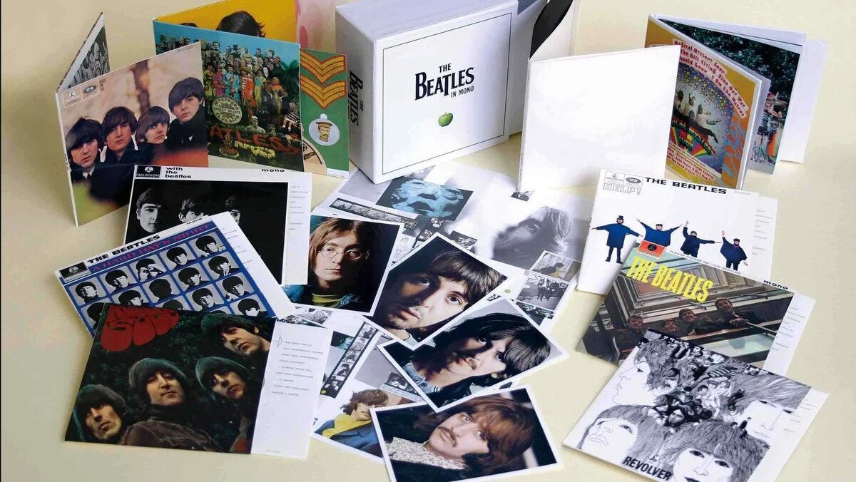 Альбом версии. The Beatles in mono Box. The Beatles CD. CD Box Set.