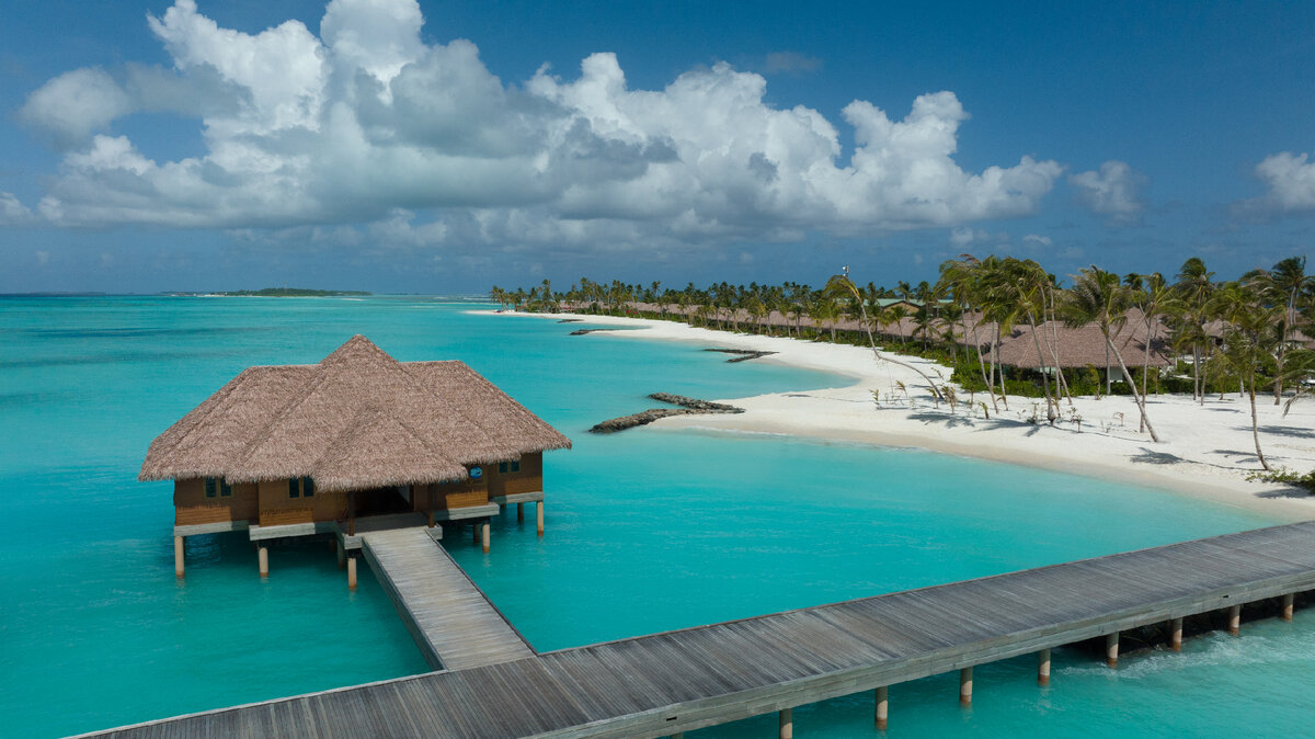 Dusit Thani Maldives Лагуна