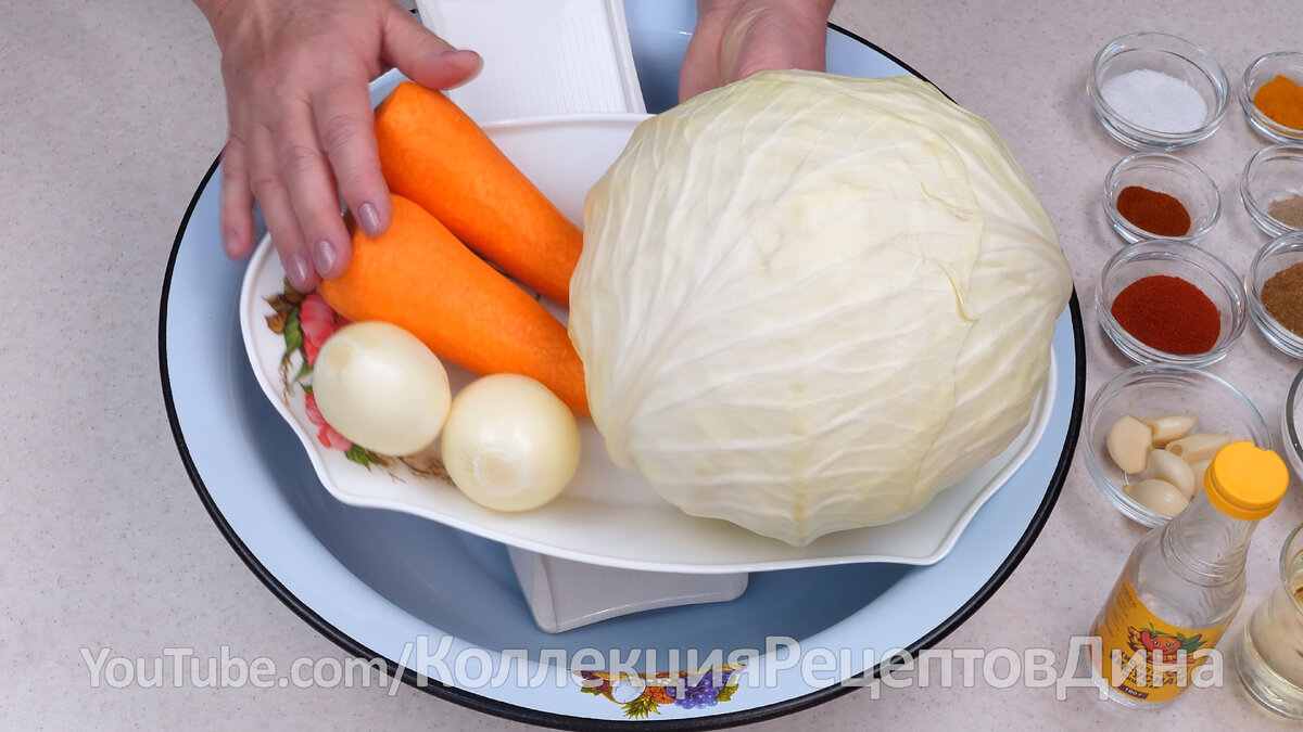 Легкая капуста по-корейски – пошаговый рецепт приготовления с фото