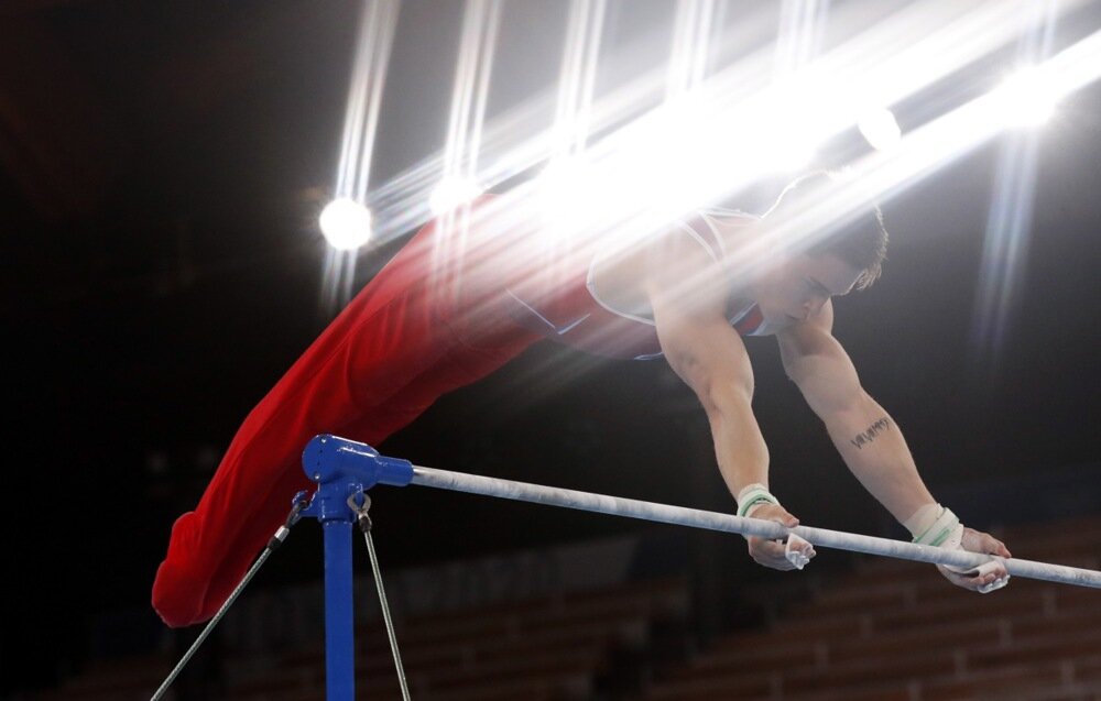 Норвежский гимнаст Олимпийский чемпион 22