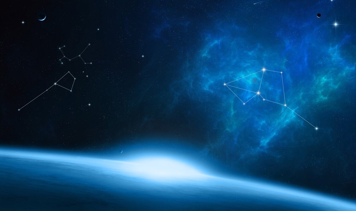 Воображаемые созвездия, которые вполне могли бы существовать :)