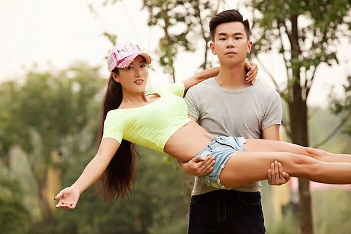 Лю Елин с сыном (https://ekabu.ru) 