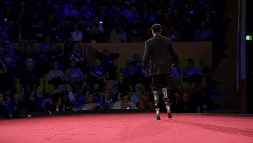 Протезы Хью Герра в действии