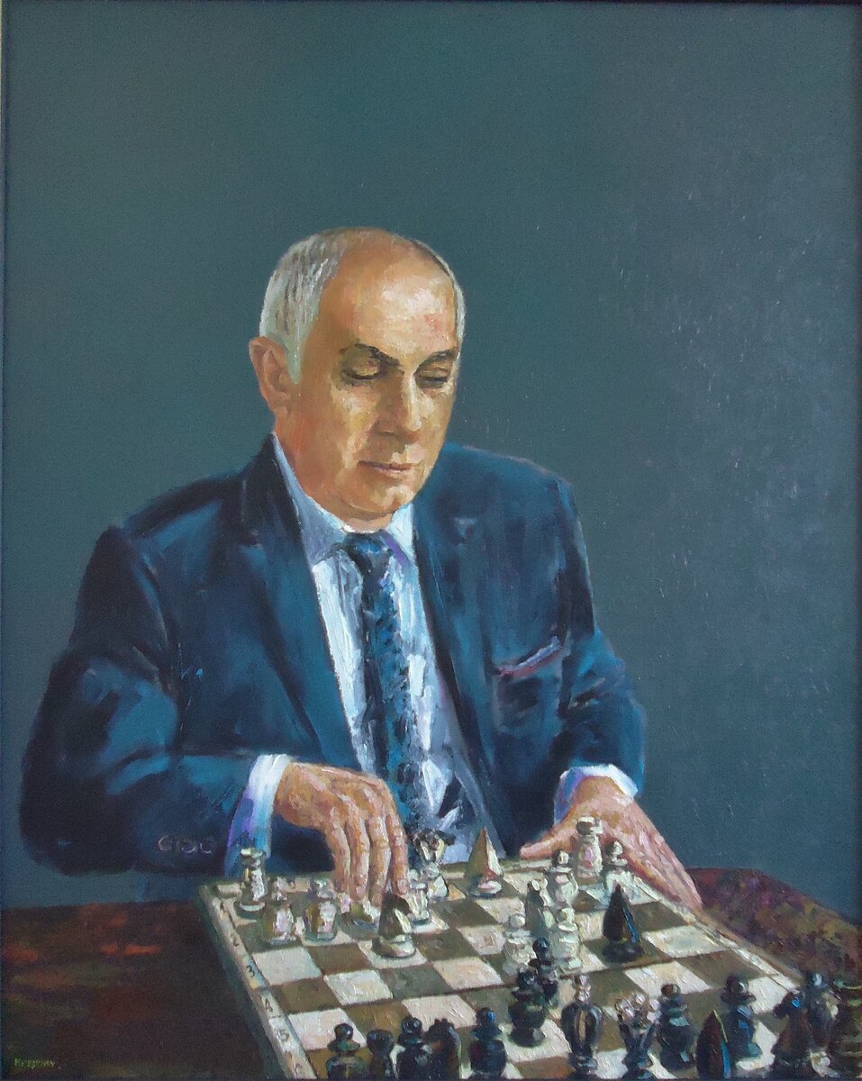Владислав Несынов " Портрет Вячеслава Бабунца"
