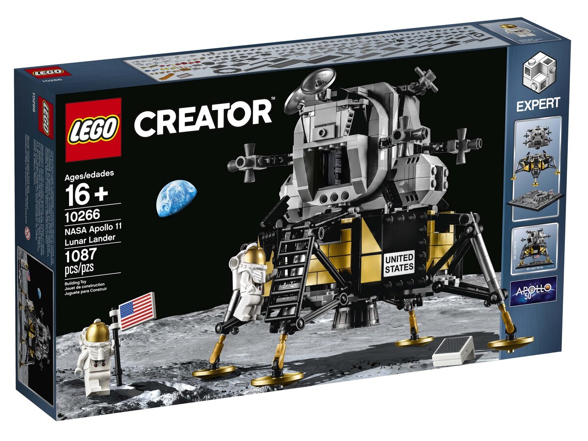 Lego lunar hot sale lander 1975