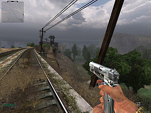 Локация «Кордон» в сборке 1154