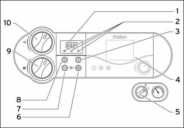 Сервисный комплект с датчиком для котлов Vaillant 0020023721