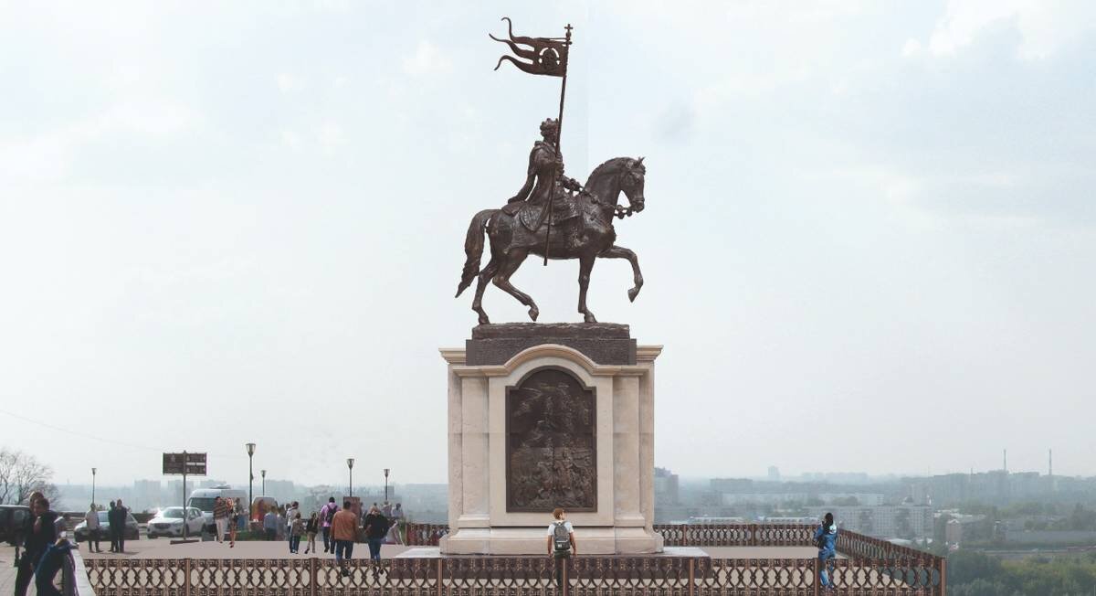 Эскиз памятника Александру Невскому предоставлен пресс-службой губернатора и правительства Нижегородской области