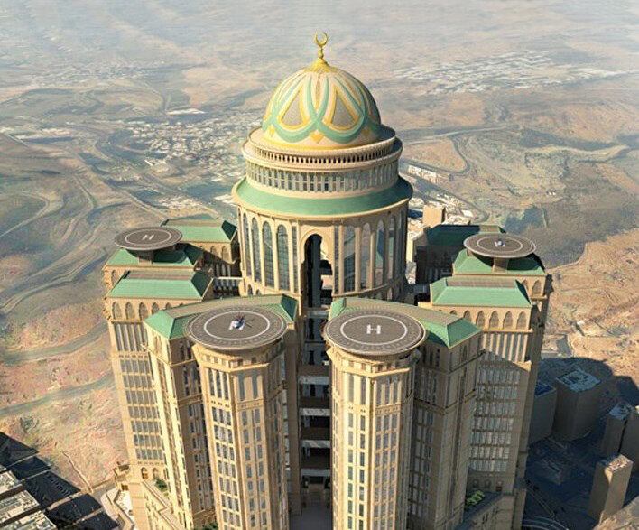 Фото с https://www.archdaily.com/633927/mecca-to-build-the-world-s-largest-hotel/