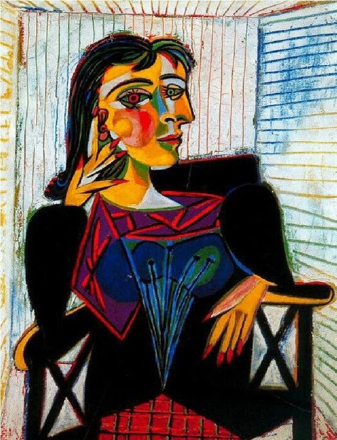 Пабло Пикассо, "Портрет Доры Маар"