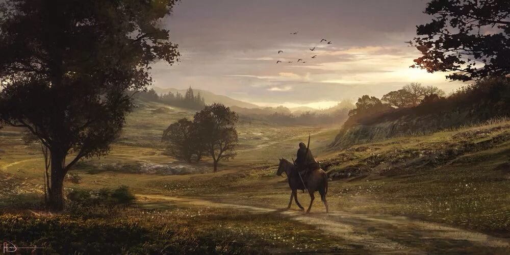 Погони он за собой не слышал и вскоре позволил лошади перейти с галопа на лёгкую трусцу...