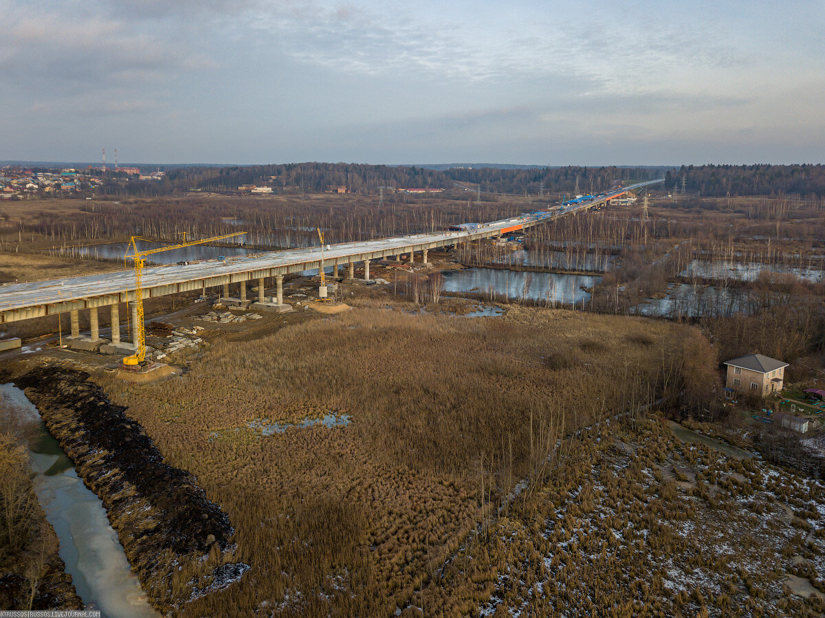 мост через канал им москвы