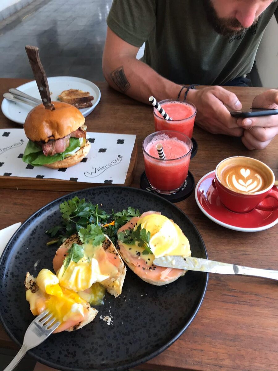 Завтрак в Watercress cafe №2