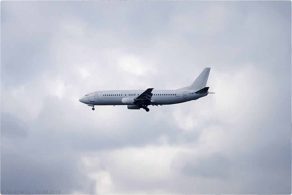 2. Boeing 737-400 - VQ-BIC - © NickFW.ru - 22.08.2018