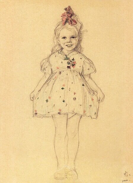 Н. Н Жуков, В гости на ёлку, 1947 г.