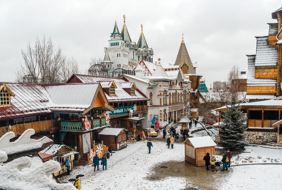 Измайловский парк новый год