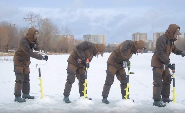 Шуруповёрт для зимней рыбалки - какой выбрать (тест - бурим 500 лунок)